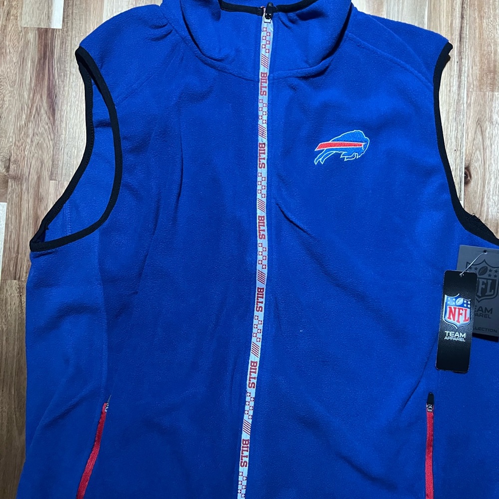 Reflective/Fleece NFL Buffalo Bills vest